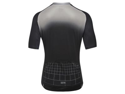 Koszulka rowerowa GOREWEAR Grid Fade 2.0, kolor czarna/szary laboratoryjny