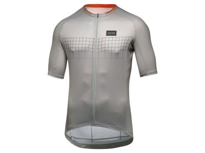 GOREWEAR Grid Fade 2.0 Trikot, Laborgrau/Feuerball