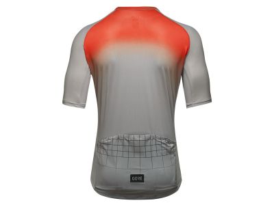 GOREWEAR Grid Fade 2.0 Trikot, Laborgrau/Feuerball