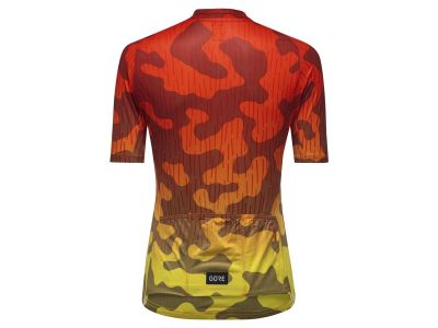 GOREWEAR Rain Camo women's jersey, fireball