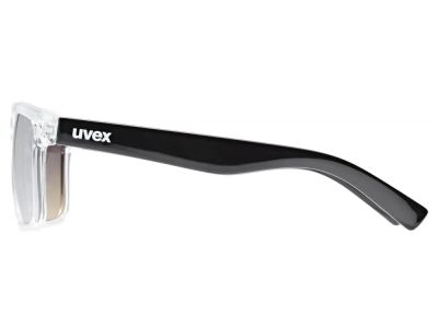 uvex LGL 39 szemüveg, átlátszó fekete/LTM. a füst lebomlik