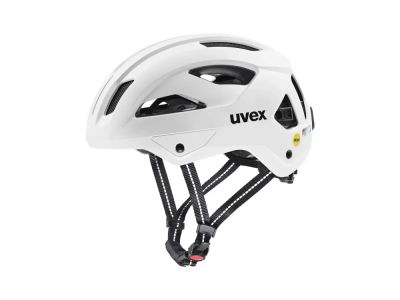 uvex City Stride MIPS Hiplok helmet, white matt