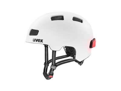uvex City 4 Helm, Reflexweiß matt