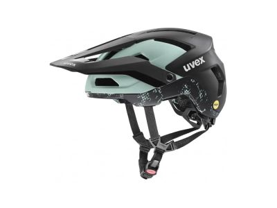 uvex Renegade MIPS Helm, schwarz/jade matt