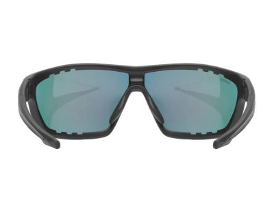uvex Sportstyle 706 ColorVision glasses, black matt/mirror blue