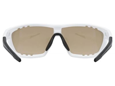 uvex Sportstyle 706 ColorVision Variomatic glasses, white matt/litemirror red