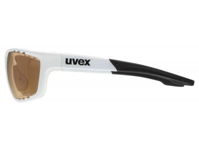 uvex Sportstyle 706 ColorVision Variomatikbrille, weiß matt/litemirror rot