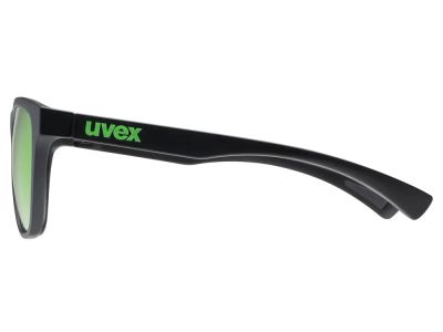 Okulary uvex ESNTL Spirit, black matt/lustrzana zieleń