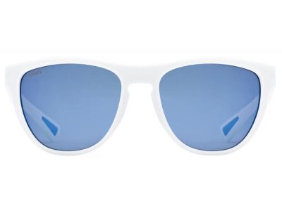 Okulary uvex ESNTL Spirit, biały mat/lustrzany niebieski