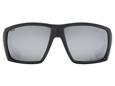 uvex MTN Venture ColorVision glasses, black matt/mirror silver