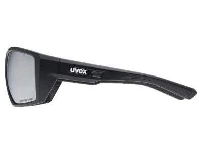 Okulary uvex MTN Venture ColorVision, black matt/lustrzane srebro