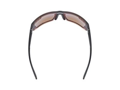 uvex MTN Venture ColorVision Brille, schwarz halbmatt/spiegelblau