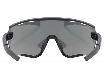 uvex Sportstyle 236 S glasses, black matt/mirror silver