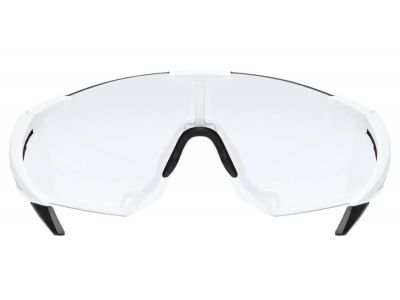 uvex Pace Perform S Variomatic okuliare, white matt/LTM. silver