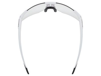 uvex Pace Perform Variomatic szemüveg, white matt/LTM. silver