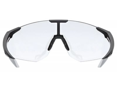 uvex Pace Perform S Variomatikbrille, schwarz matt/LTM. Silber