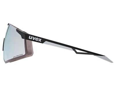 uvex Pace Perform S ColorVison glasses, black matt/mirror silver