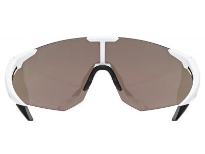 uvex Pace Perform S ColorVision okuliare, white matt/mirror lavender