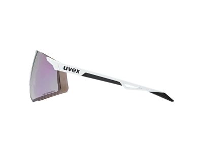 uvex Pace Perform small CV okuliare, white matt/mirror lavender