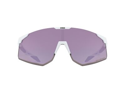 uvex Pace Perform small CV okuliare, white matt/mirror lavender