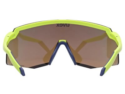 uvex Pace Stage CV szemüveg, yellow matt/mirror blue