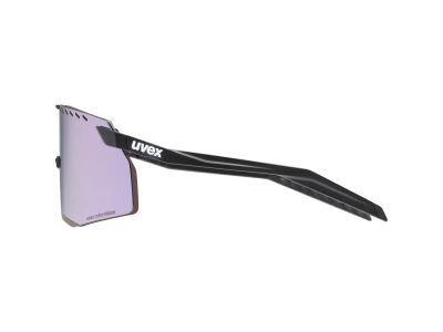 uvex Pace Stage CV szemüveg, black matt/mirror lavender