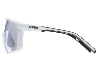 uvex MTN Perform S Variomatic okuliare, white matt/lTM. blue