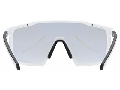 uvex MTN Perform S Variomatic glasses, white matt/lTM. blue