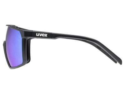 uvex MTN Perform S szemüveg, fekete matt/tükörkék