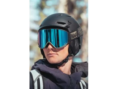 Julbo PEAK Helm, schwarz/rot