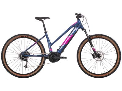 Rock Machine Torrent INT e50-29 B női kerékpár, fényes Metallic sötétkék/ezüst/rózsaszín
