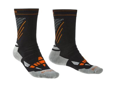 Bridgedale SKI NORDIC RACE zokni, fekete/kő