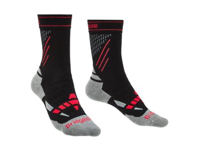 Bridgedale SKI NORDIC RACE dámské ponožky, black/stone