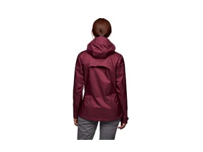 Black Diamond Treeline Rain Shell Women&#39;s Jacket, Blackberry