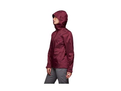 Black Diamond Treeline Rain Shell Women&#39;s Jacket, Blackberry