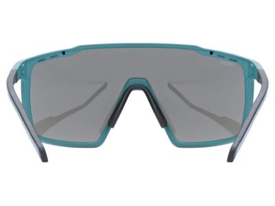 Okulary uvex MTN Perform S, aqua green mat/lustrzane srebro