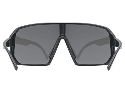 uvex Sportstyle 237 glasses, black matt/mirror silver