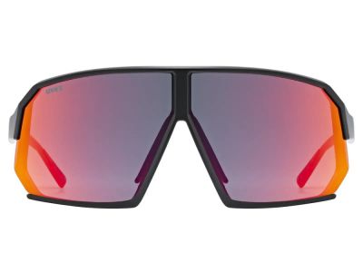 Okulary uvex Sportstyle 237, black matt/lustrzana czerwień