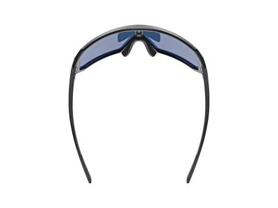 Brille uvex Sportstyle 237, schwarz matt/spiegelrot