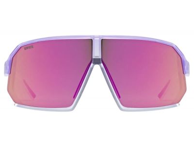 uvex Sportstyle 237 glasses, purple fade/mirror purple