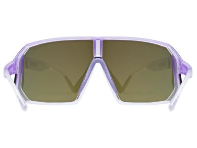 uvex Sportstyle 237 glasses, purple fade/mirror purple