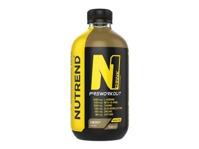 NUTREND N1 DRINK energetický nápoj, 330 ml