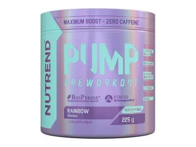 NUTREND PUMP dietary supplement, rainbow