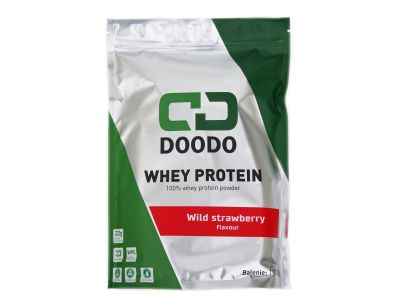 DOODO DD - 100% WHEY PROTEIN, 1 000 g, lesná jahoda
