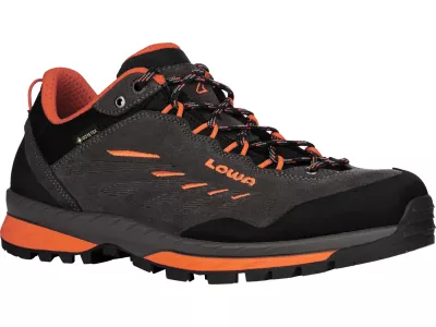 LOWA DELAGO GTX LO shoes, anthracite/flame