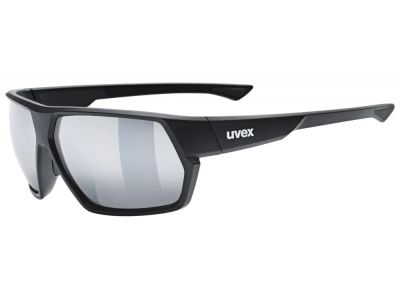 uvex Sportstyle 238 glasses, Black Matt/Mirror Silver