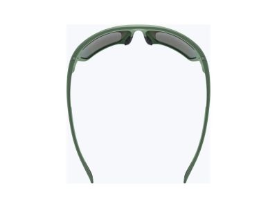 uvex Sportstyle 238 glasses, Moss Matt/Mirror Green