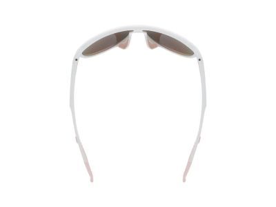 Okulary dziecięce uvex Sportstyle 515, biały mat/lustro różowy