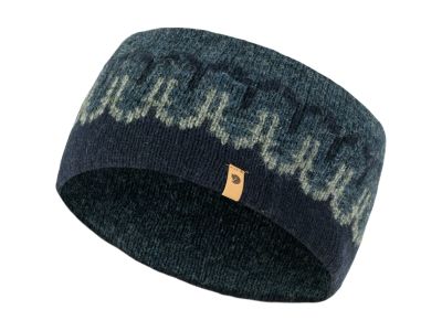 Fjällräven Övik Path Knit headband, Dark Navy/Navy