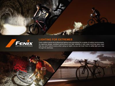 Fenix BC15R tölthető első lámpa, 400 lm